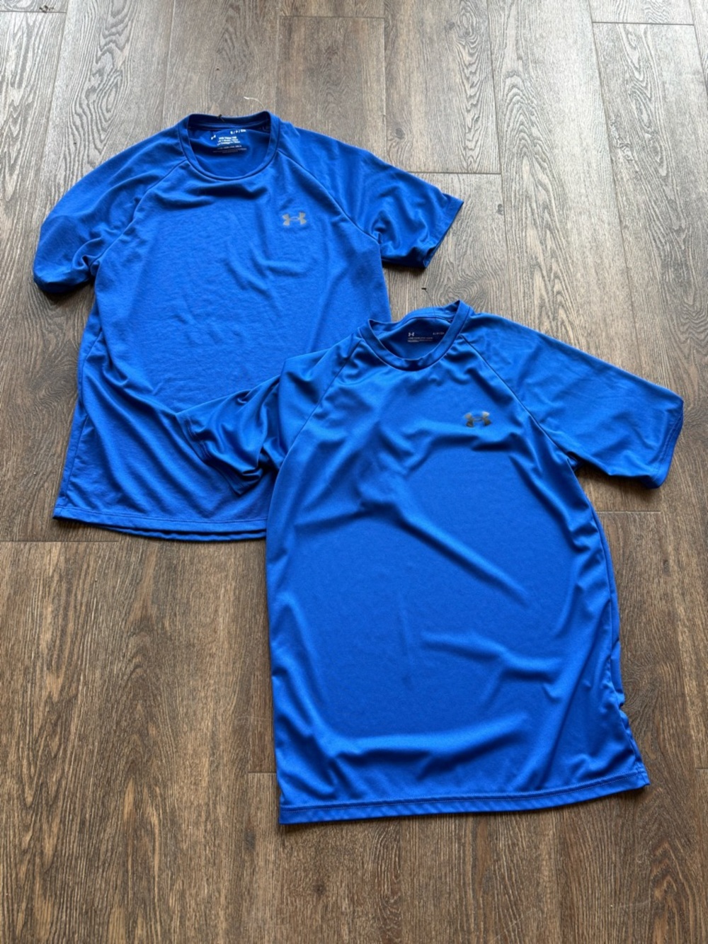 Under Armour Royal Blue Short Sleeve Performance Shirt Lot Q9